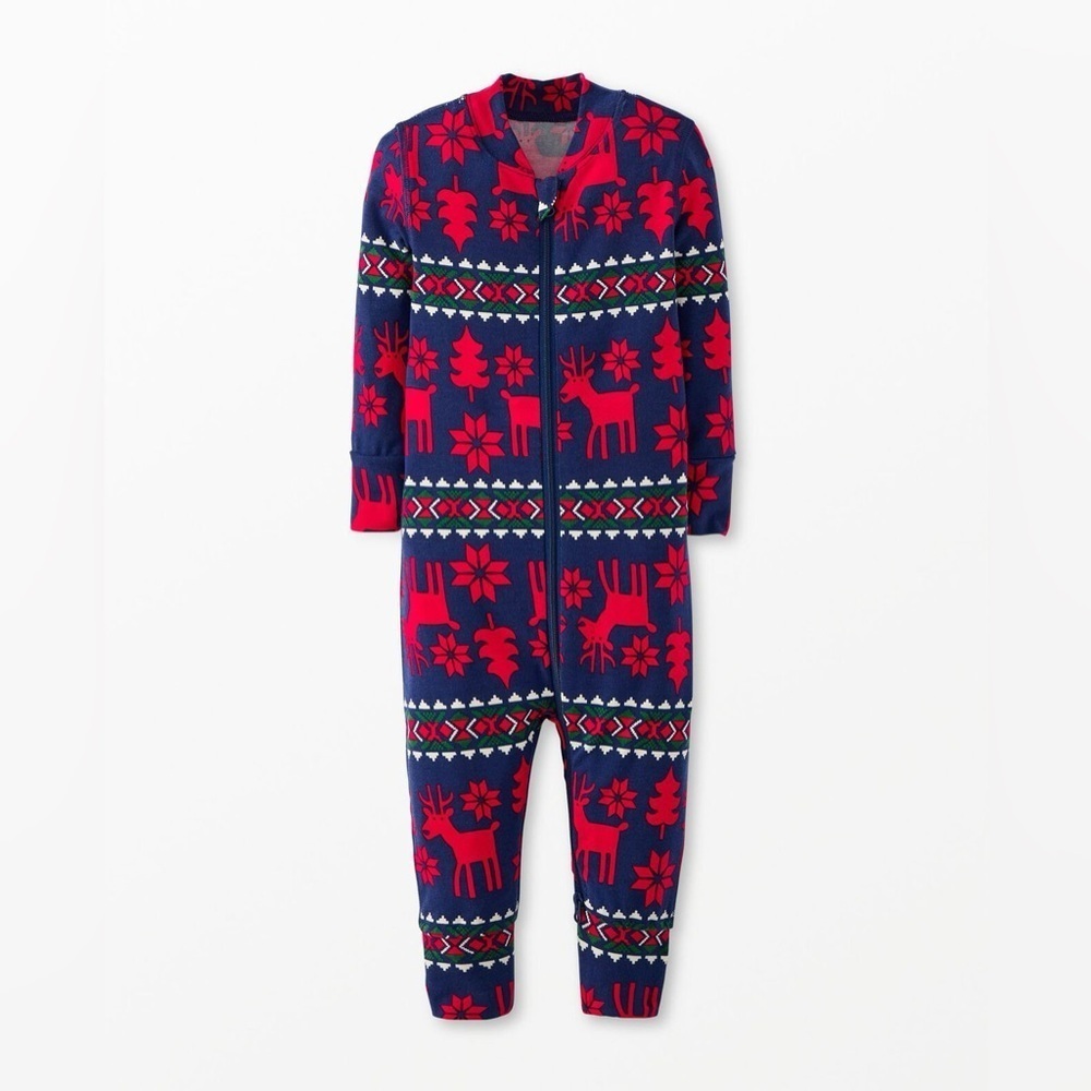 Holiday HannaSoft™ Sleeper Dear Deer Onesie Pj 6-12 Mo